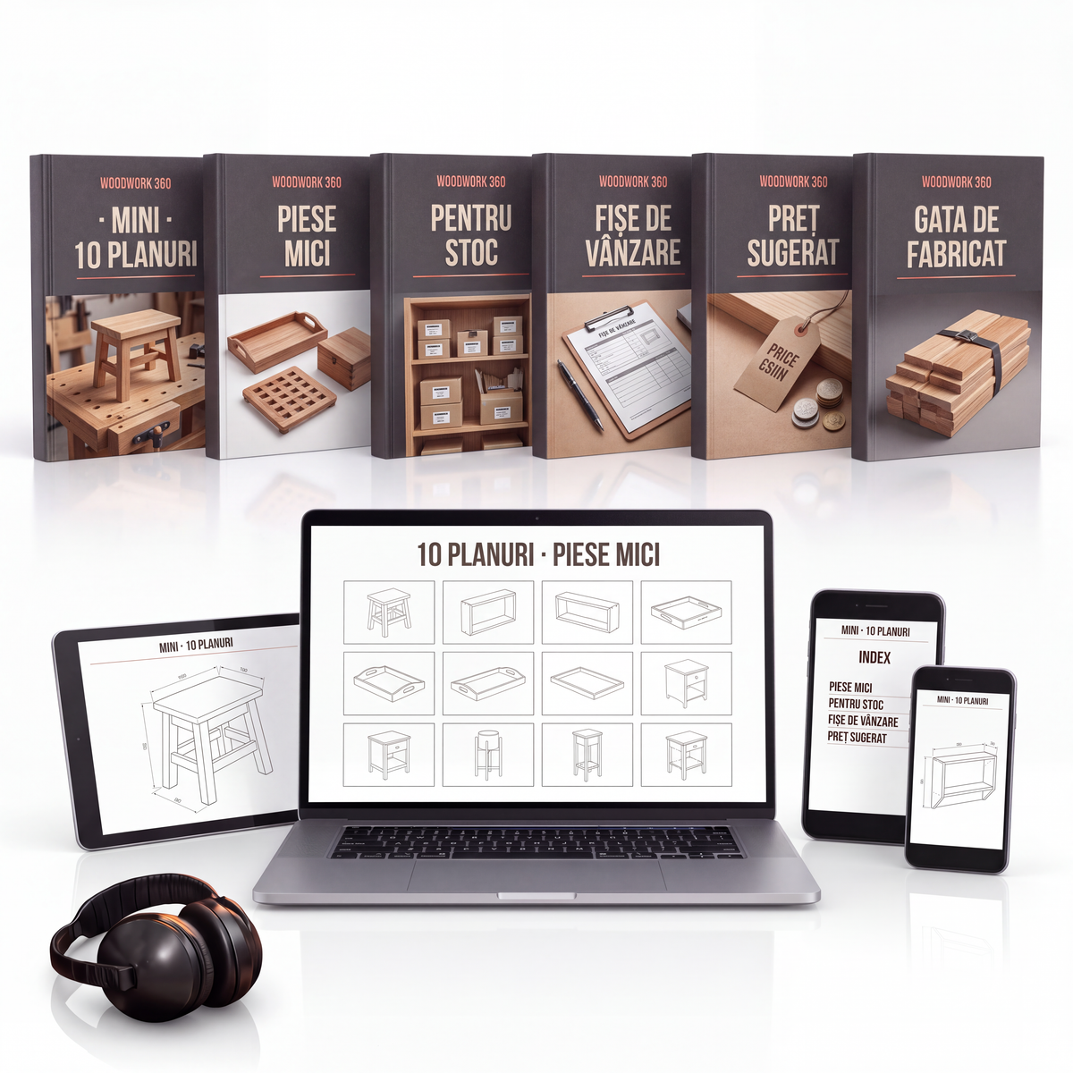 Mini: 10 planuri de vânzare — piese mici pentru stoc