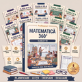 Matematică 360° · Liceu — sistemul complet pentru clasele a IX-a – a XII-a, cu tranziția curriculară 2026-2030 inclusă