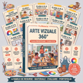 Arte Vizuale 360° · Primar — 5 tomuri și 6 familii de resurse pentru clasa pregătitoare – clasa a IV-a