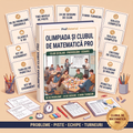 Olimpiada și Clubul de Matematică PRO — 96 de probleme originale, 24 de sesiuni de club, 8 mini-turnee și soluții complete